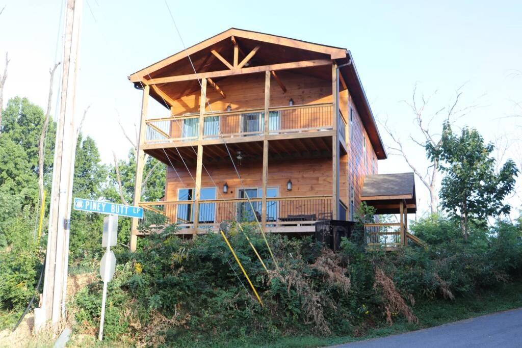 Chalet Village- Amazing Mountain Views - Piney Butt Place Gatlinburg Esterno foto